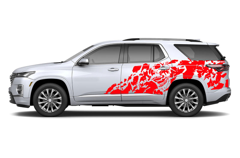 Nightmare graphics decals for Chevrolet Traverse 2018-2023