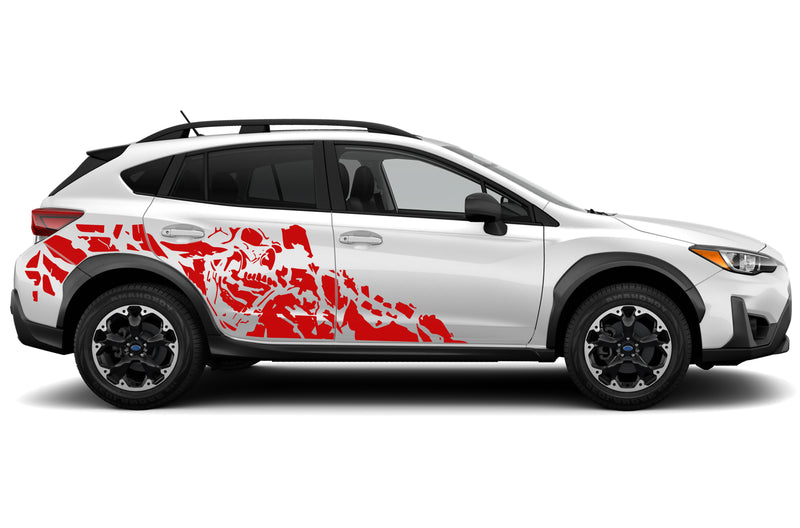 Nightmare graphics decals for Subaru Crosstrek 2018-2023