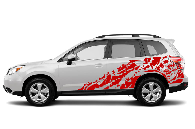 Nightmare side graphics decals for Subaru Forester 2014-2018