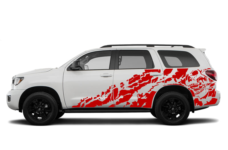 Nightmare side graphics decals for Toyota Sequoia 2008-2022