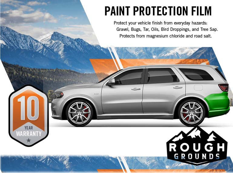 Pre-cut paint protection film (PPF) kit for Dodge Durango Rear Bumper