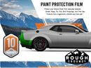 Pre-cut paint protection film PPF kit for Dodge Challenger Rear Bumper