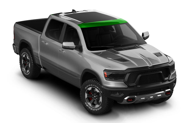 Pre-cut paint protection film (PPF) kit for Dodge Ram Partial Roof