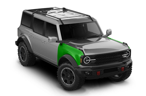 Pre-cut paint protection film (PPF) kit for Ford Bronco Fenders 