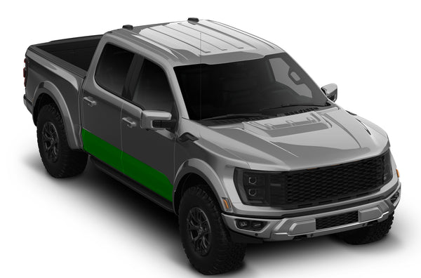 Pre-cut paint protection film (PPF) kit for Ford F-150 Raptor Rocker Panels
