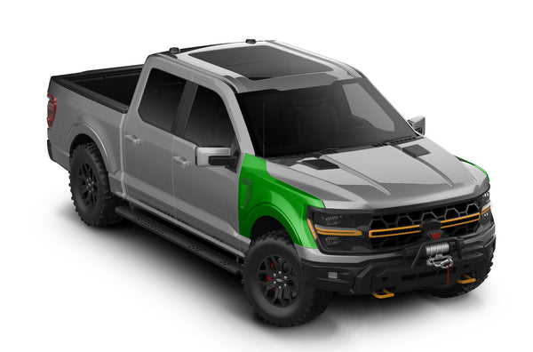 Pre-cut paint protection film (PPF) kit for Ford F-150 Front Fenders