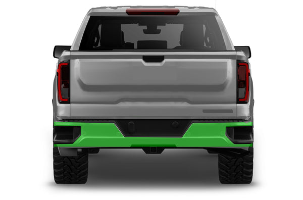 Pre-cut paint protection film (PPF) kit for GMC Sierra Rear Bumper