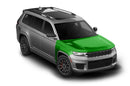 Pre-cut paint protection film kit for Grand Cherokee Hood and Fenders