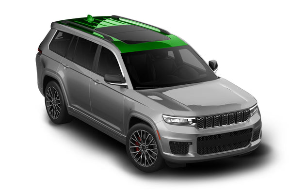 Pre-cut paint protection film kit for Grand Cherokee Roof