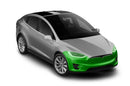 Pre-cut paint protection film kit for Tesla Model X Bumper & Headlamp