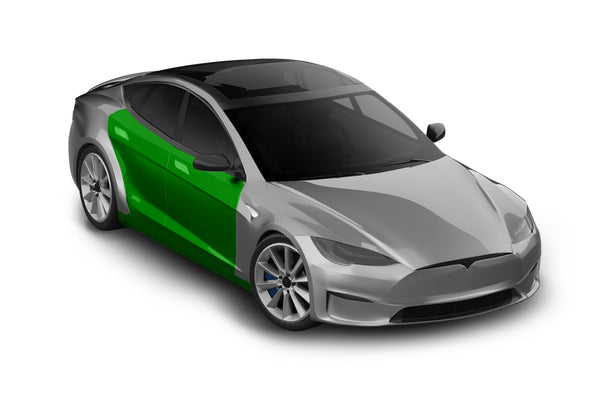 Pre-cut paint protection film (PPF) kit for Tesla Model S Doors