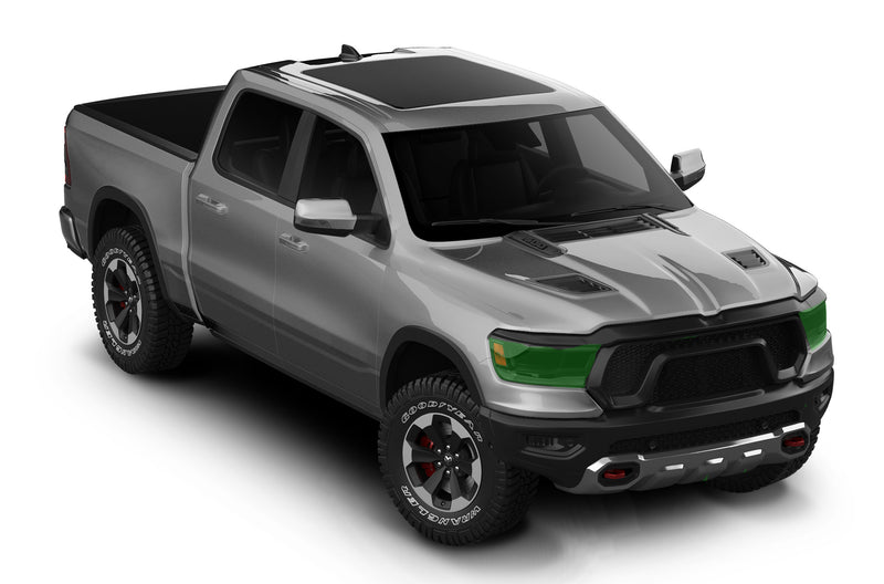 Pre-cut paint protection film (PPF) kit for Dodge Ram Headlights