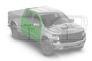 Pre-cut (PPF) kit for Chevrolet Silverado 1500 Side Doors