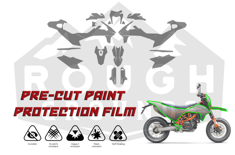 Pre-cut paint protection film (PPF) kit for KTM 690 SMC-R