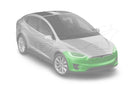 Pre-cut paint protection film kit for Tesla Model X Bumper & Headlamp