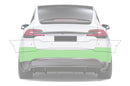 Pre-cut paint protection film (PPF) kit for Tesla Model X Rear Bumper
