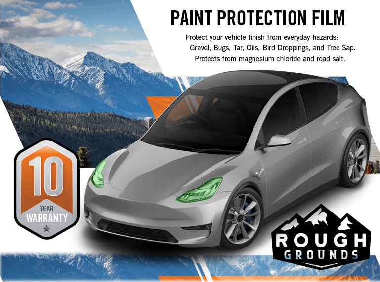 Pre-cut paint protection film (PPF) kit for Tesla Model Y Headlights
