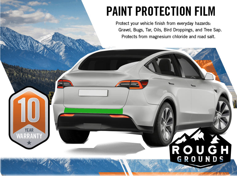 Pre-cut paint protection film (PPF) kit for Tesla Model Y Rear Trunk
