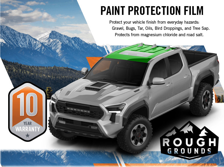 Pre-cut paint protection film (PPF) kit for Toyota Tacoma Roof