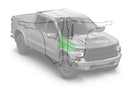Pre-cut paint protection film (PPF) kit compatible with Chevrolet Silverado 1500 (Fenders)