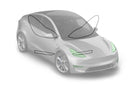 Pre-cut paint protection film (PPF) kit for Tesla Model Y Headlights