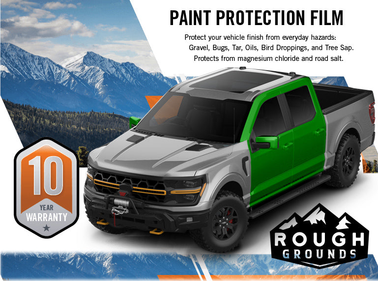 Pre-cut paint protection (PPF) film kit for Ford F-150 Side Doors