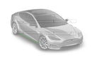 Pre-cut paint protection film (PPF) kit compatible with Tesla Model S (Rocker Panels)