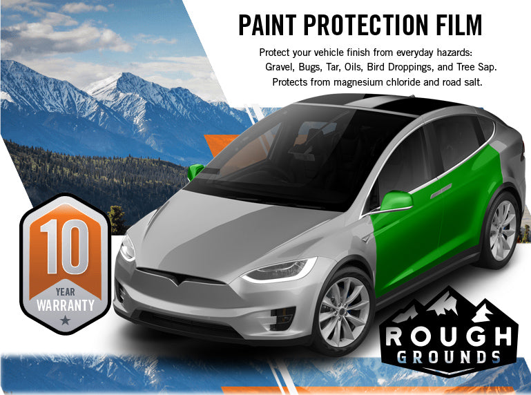 Pre-cut paint protection film kit for Tesla Model X Doors