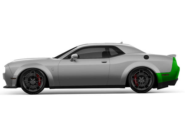 Pre-cut paint protection film PPF kit for Dodge Challenger Rear Bumper