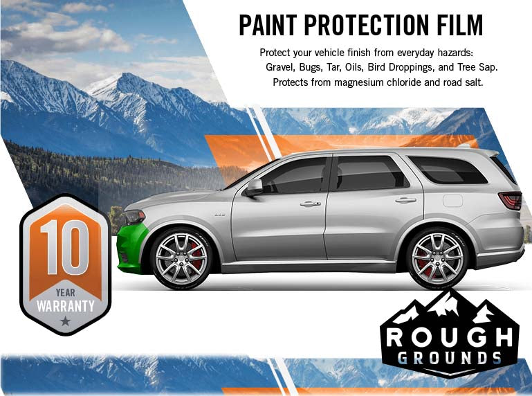 Pre-cut paint protection film PPF kit for Dodge Durango Bumper