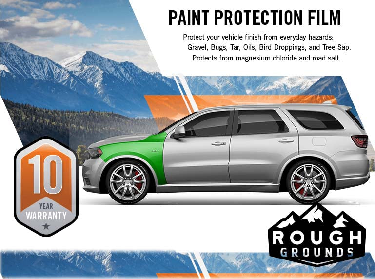 Pre-cut paint protection film PPF kit for Dodge Durango Front Fenders