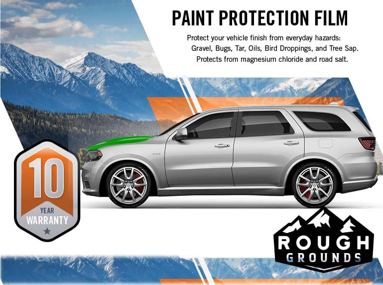 Pre-cut paint protection film (PPF) kit for Dodge Durango Hood