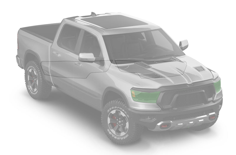 Pre-cut paint protection film (PPF) kit for Dodge Ram Headlights