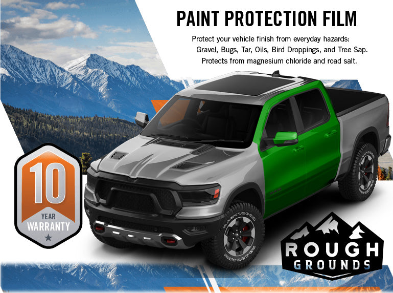 Pre-cut paint protection film (PPF) kit for Dodge Ram Side Doors