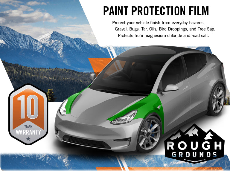 Pre-cut paint protection film kit for Tesla Model Y Fenders