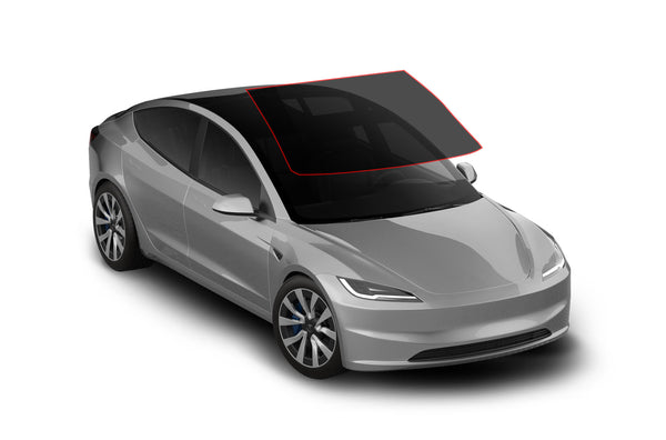 Precut window tint film for Tesla Model 3 (Front Windshield)