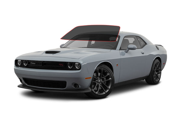 Precut window tint film for Dodge Challenger (Front Windshield)