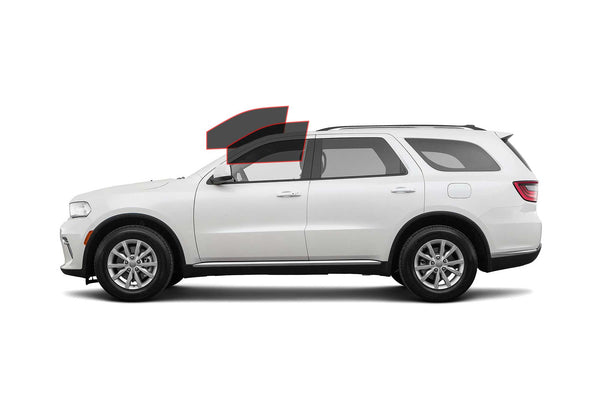 Precut window tint film compatible with Dodge Durango (Front Driver/Passenger)