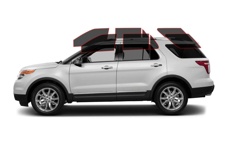 Precut window tint film for Ford Explorer (Driver/Passenger)