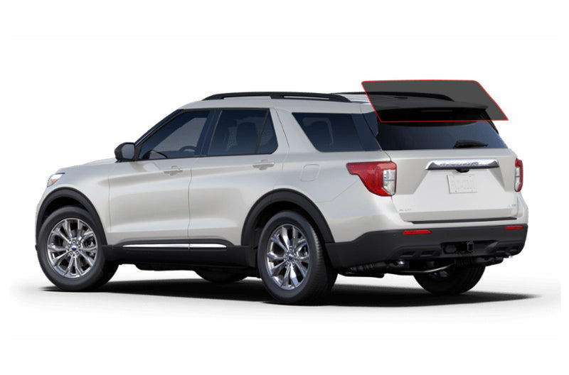 Precut window tint film for Ford Explorer (Rear Windshield)