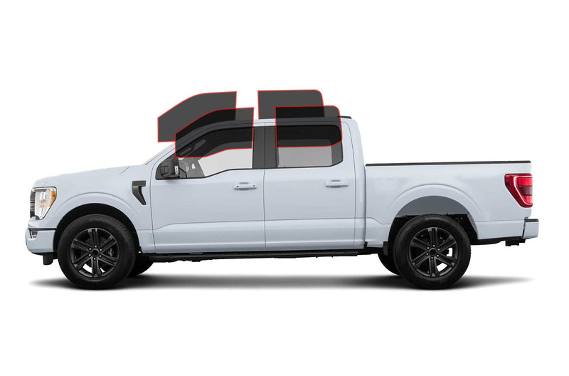 Precut window tint film for Ford F150 (Front-Rear Driver/Passenger)