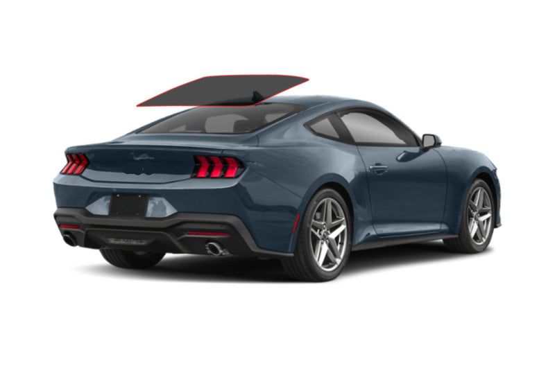 Precut window tint film for Ford Mustang (Rear Windshield)