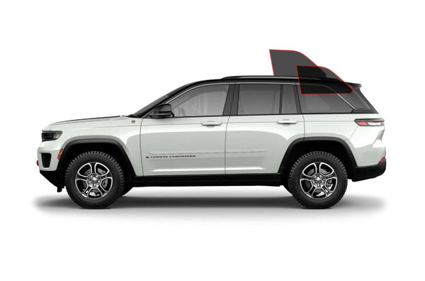 Precut window tint film for Jeep Jeep Grand Cherokee (Cargo Driver/Passenger)