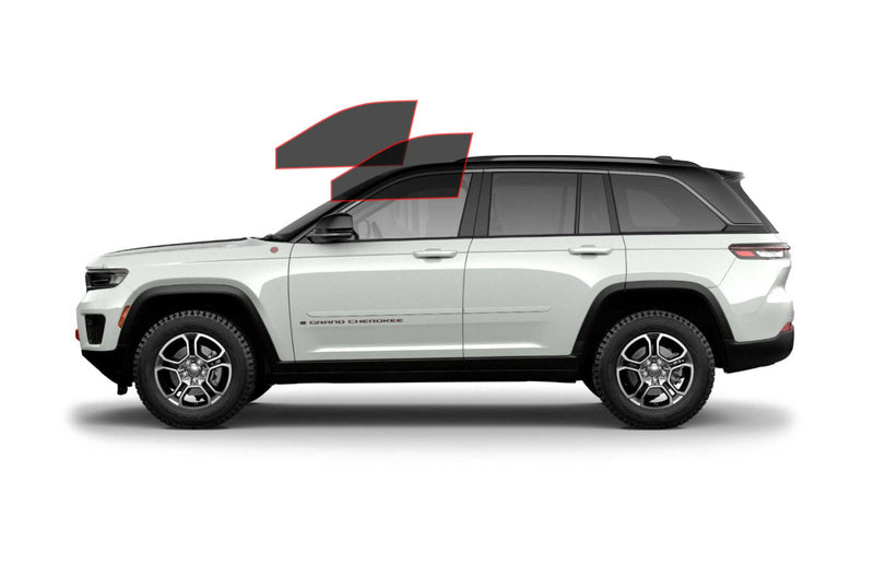 Precut window tint film for Jeep Jeep Grand Cherokee (Front Driver/Passenger)