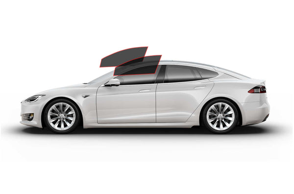 Precut window tint film for Tesla Model S (Front Driver/Passenger)