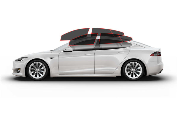 Precut window tint film for Tesla Model S Front-Rear Driver/Passenger