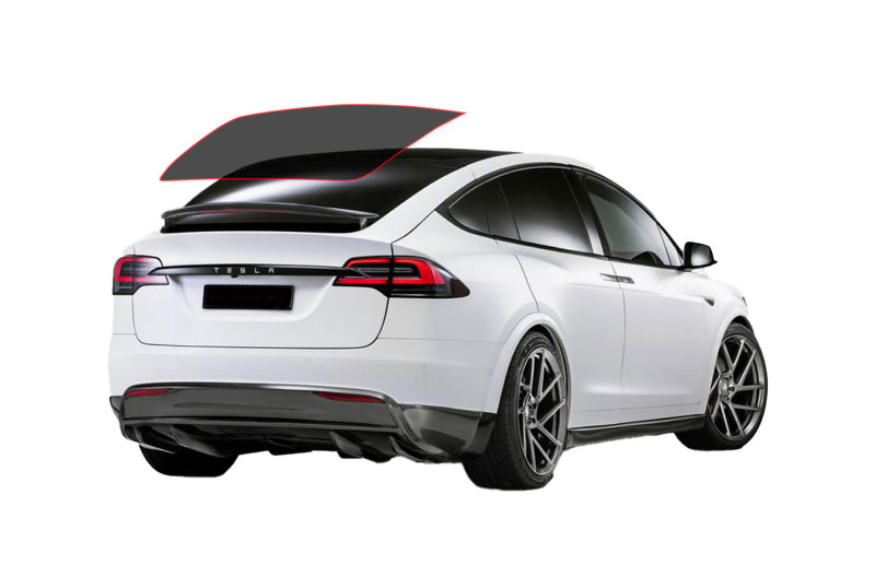 Precut window tint film for Tesla Model X (Rear Windshield)