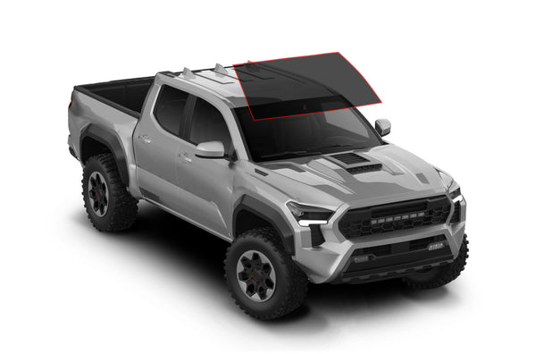 Precut window tint film for Toyota Tacoma (Front Windshield)