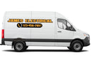 Custom Business Name & Phone Number Vinyl Decals for Mercedes Sprinter