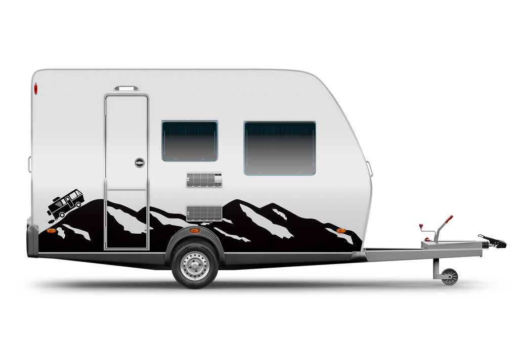 Replacement Rv Graphics Decals Replacement graphics decals for RV Small Travel Trailers (kit RG15020)